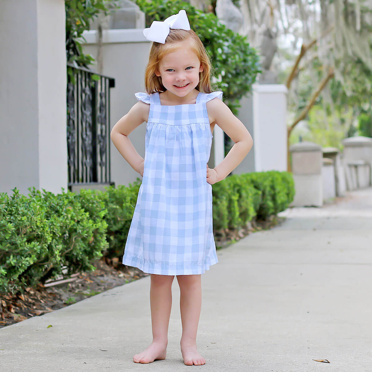 white christmas dresses Smocked dress by Classic Whimsy 18m