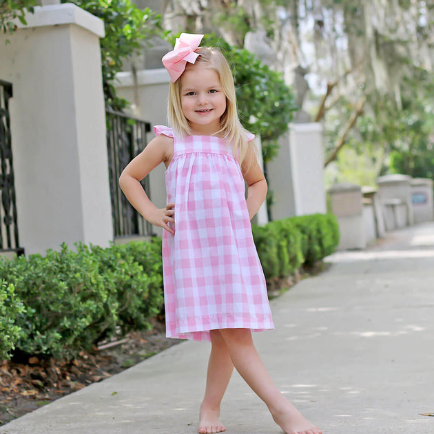 Pink Check Amy Dress – Classic Whimsy