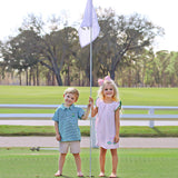 Golf Pink Stripe Claire Dress