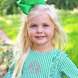 Green Gingham Olivia Dress