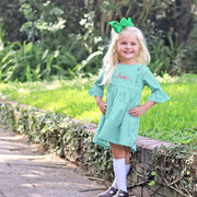 Green Gingham Olivia Dress