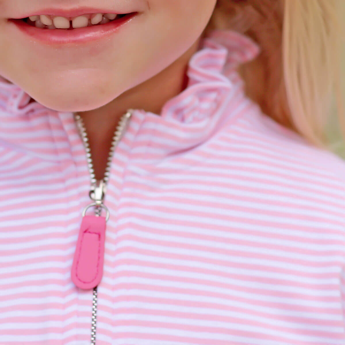 Girl Half Zip Pullover – Classic Whimsy