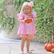 Pumpkin Pink Gingham Maeve Short Set