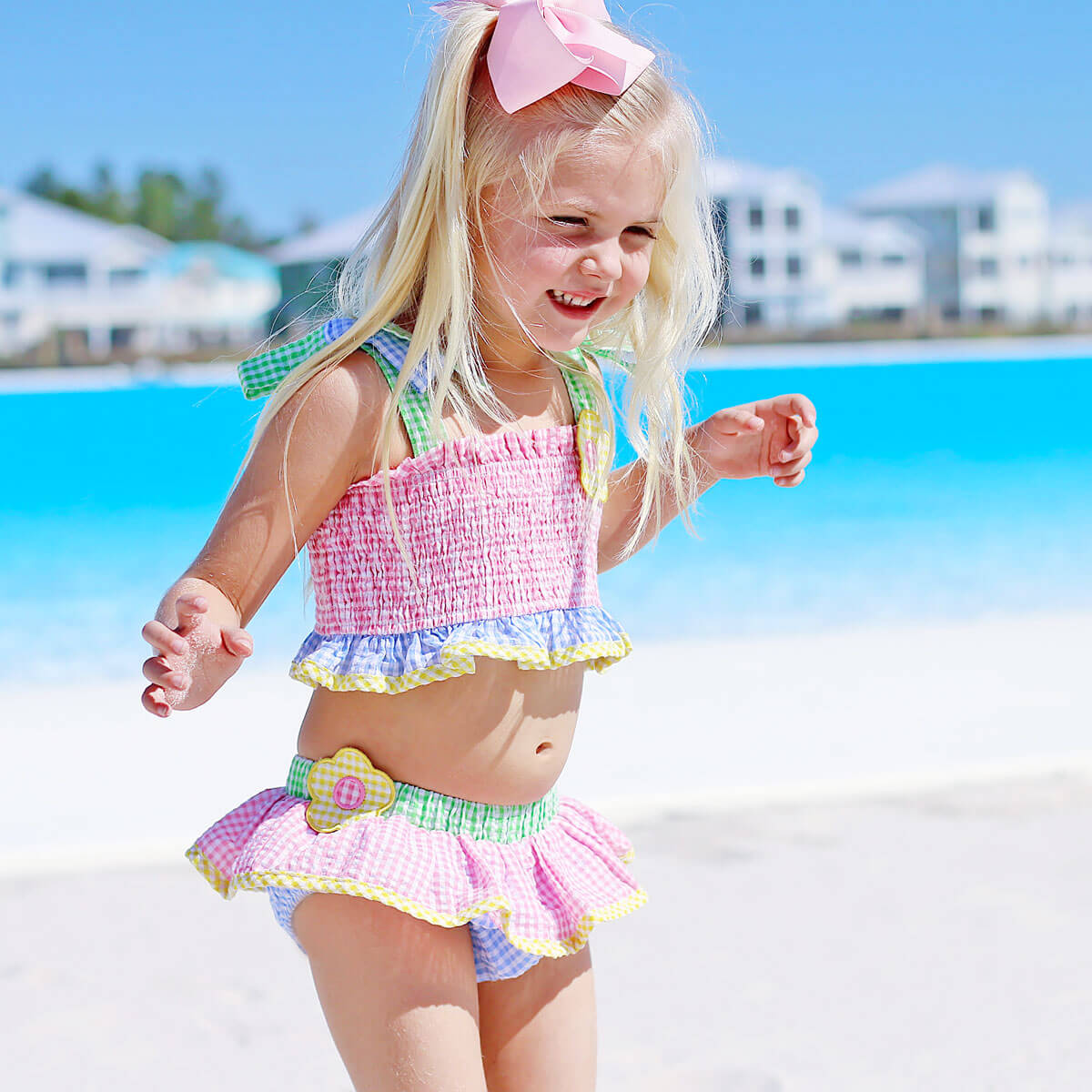 Two piece bikini for girls 2025