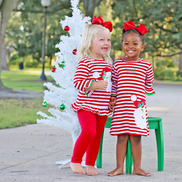 Polar Express Sophia Legging Set  Kids outfits, Smocked clothes, Christmas  leggings