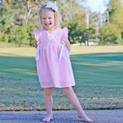 Light Pink Gingham Avery Dress