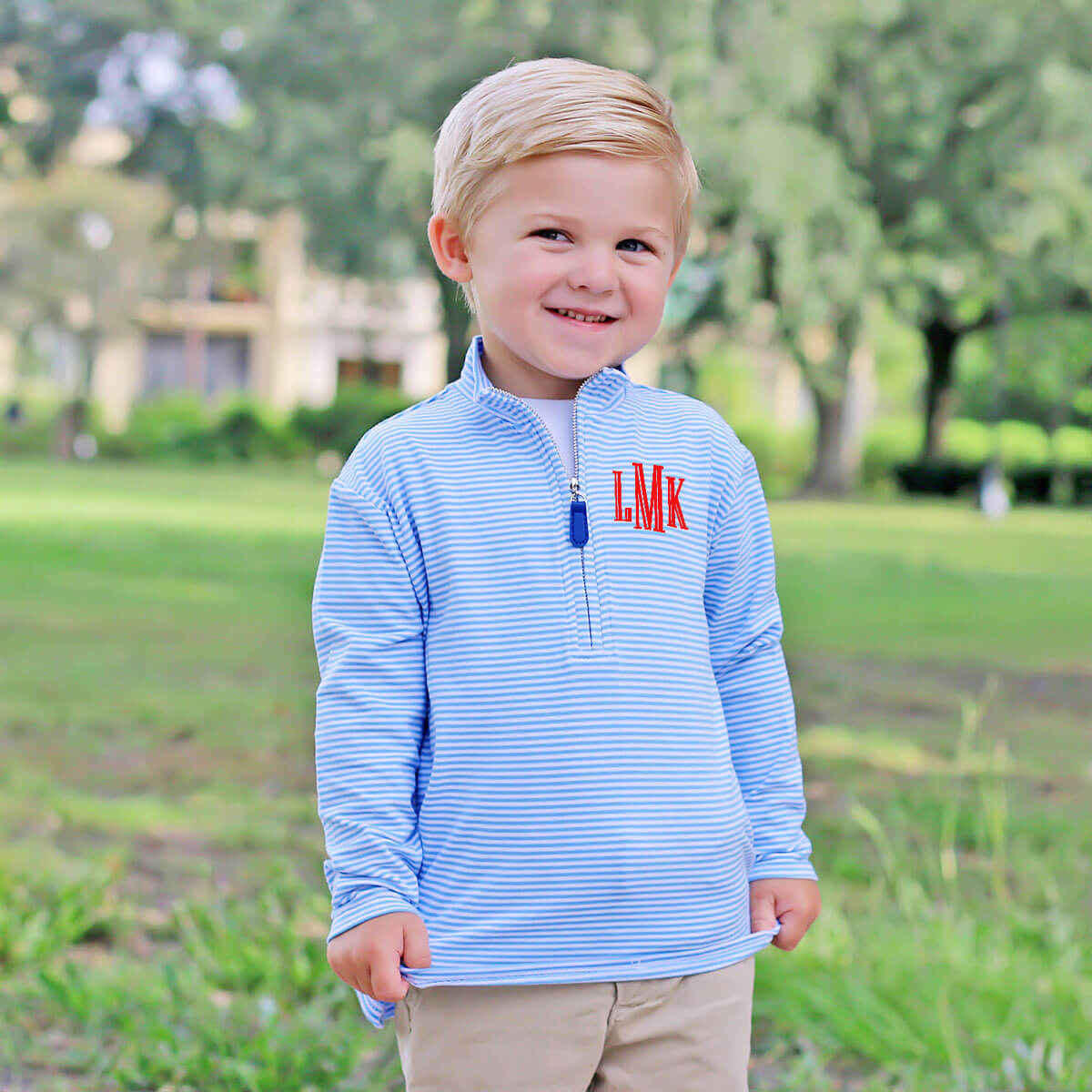 Classic Whimsy Boy s Half Zip Pullover