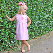 Pink Gingham Seersucker Kate Dress
