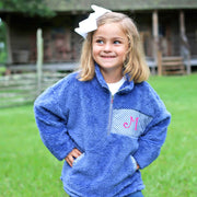 Sherpa Quarter Zip Fleece Jacket
