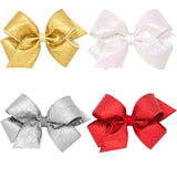 Party Glitter Overlay Bow