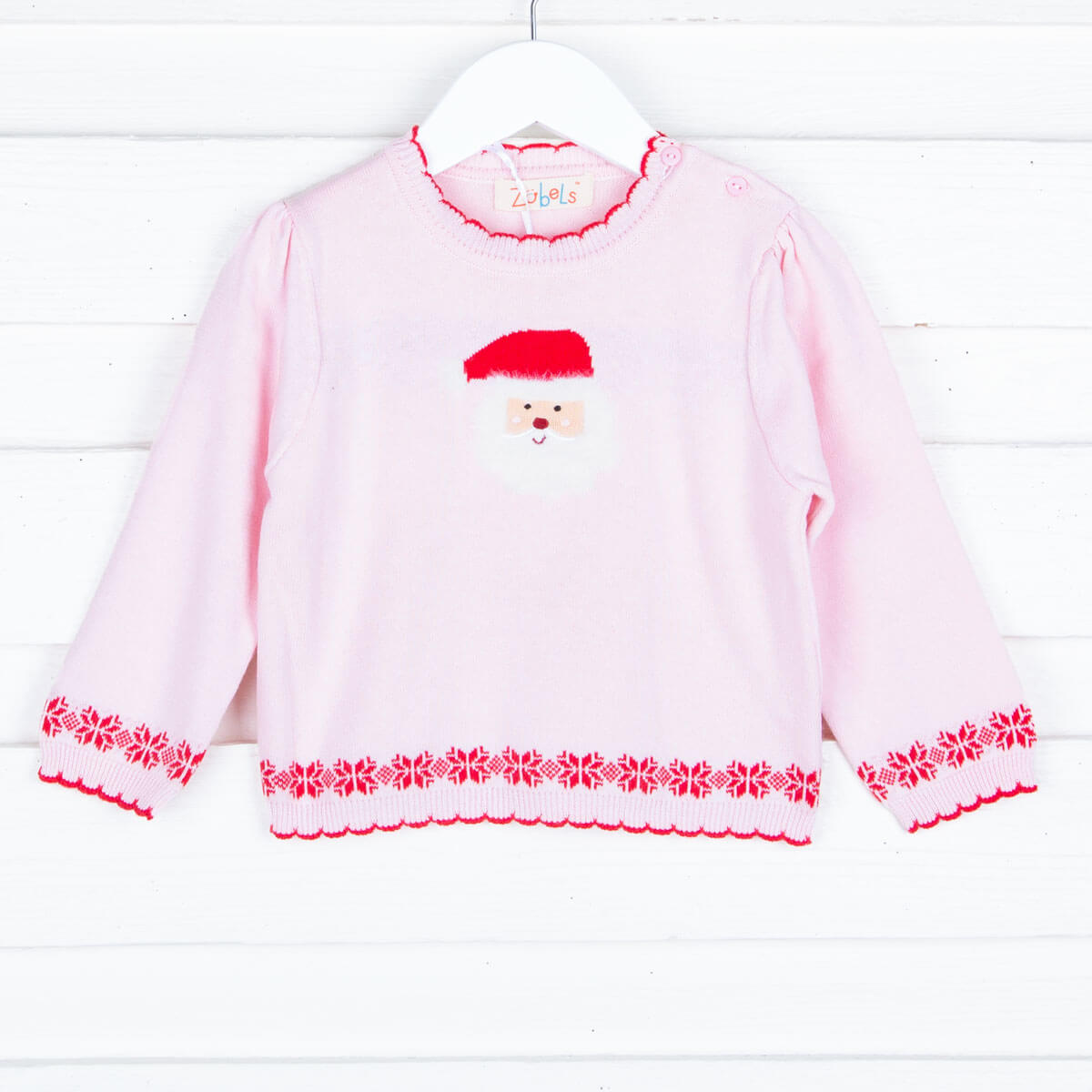 Santa Knit Pink Sweater