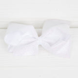 Party Glitter Overlay Bow