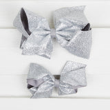 Party Glitter Overlay Bow