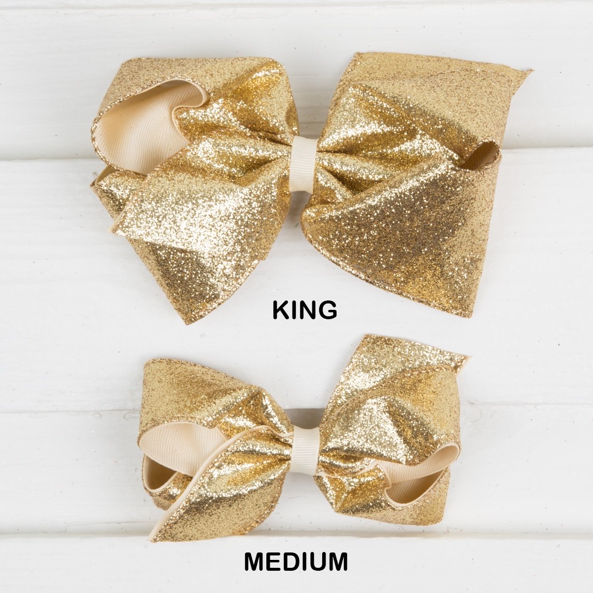 Party Glitter Overlay Bow