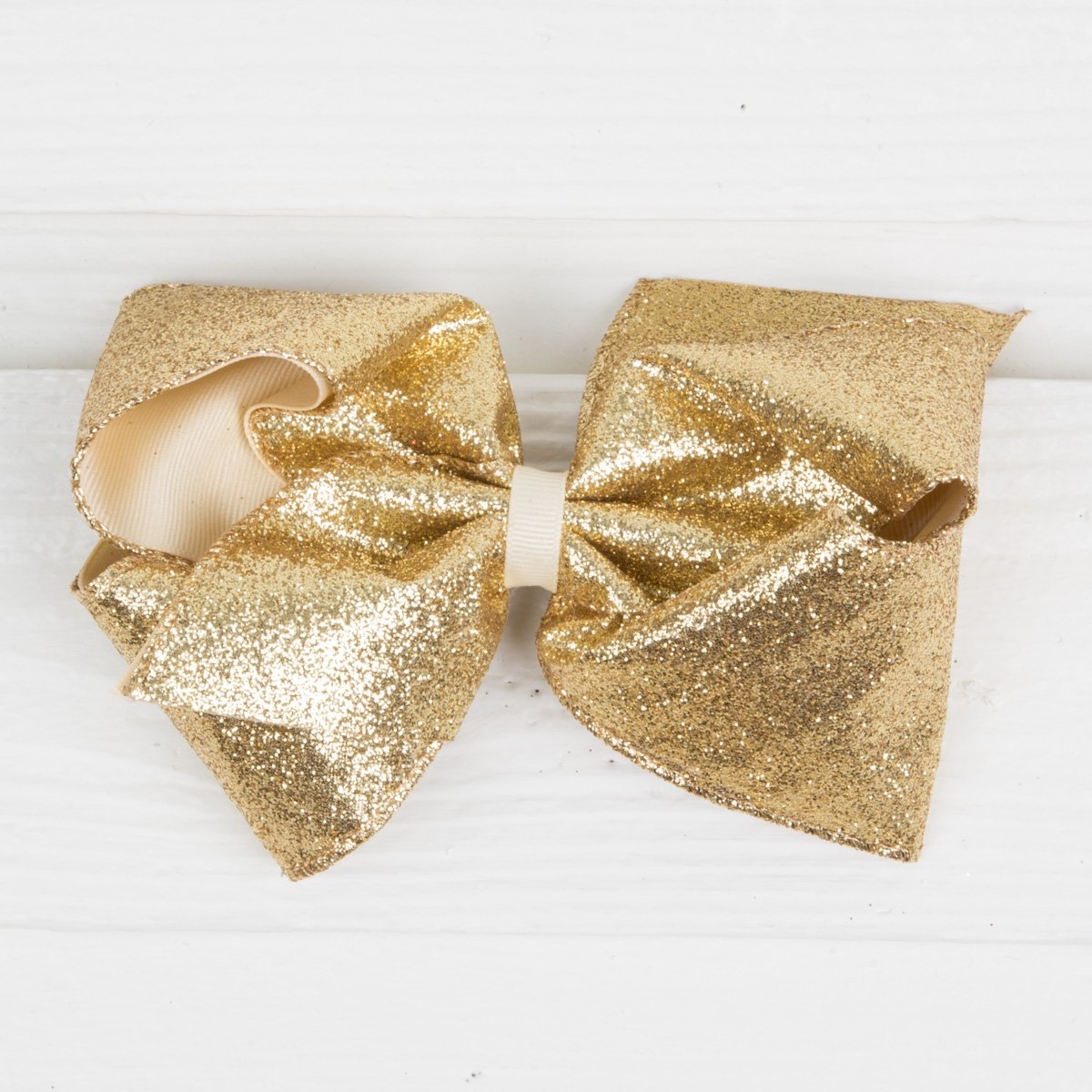 Party Glitter Overlay Bow