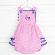 Cerise Pink Piper Bubble Gingham