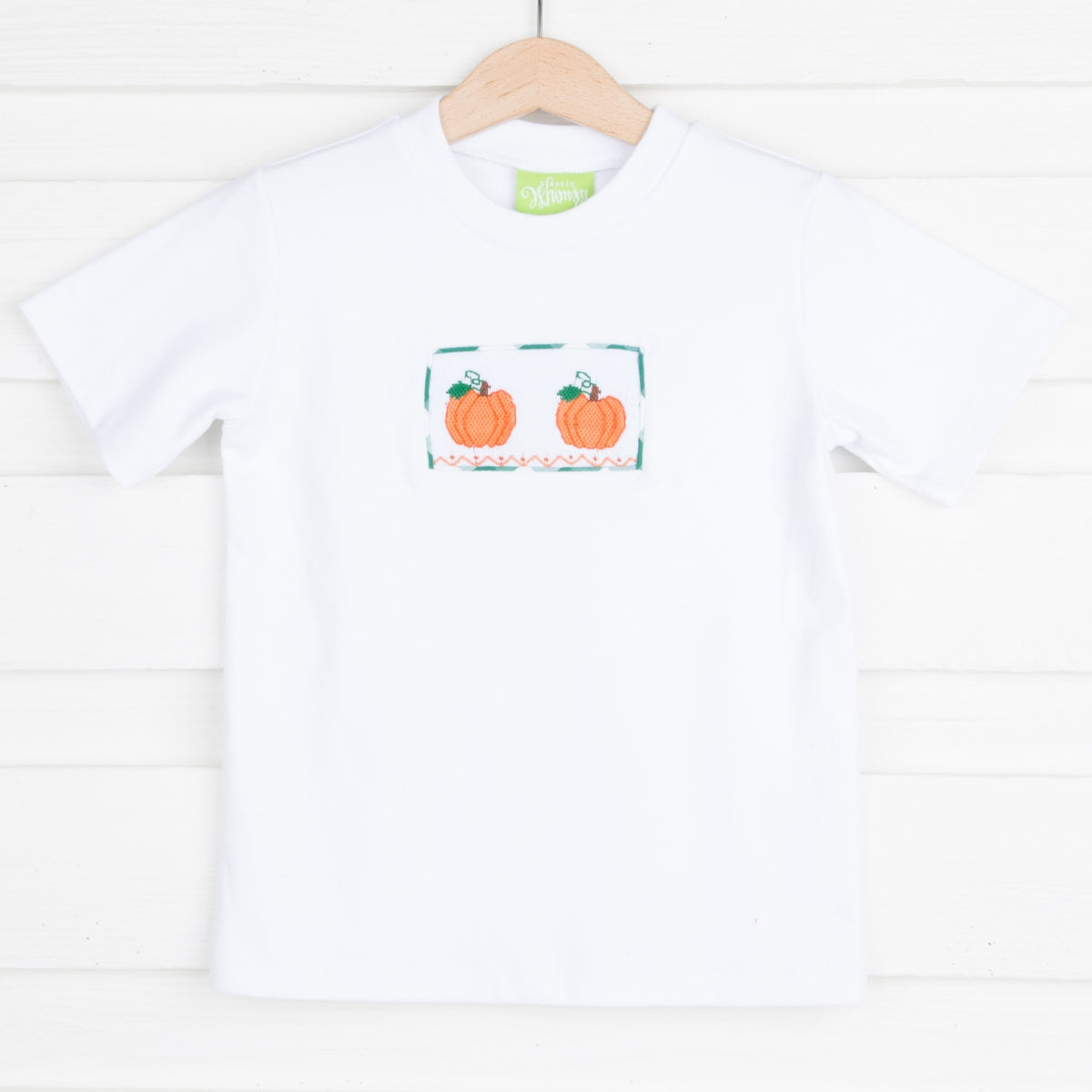 Pumpkin Smocked T-Shirt