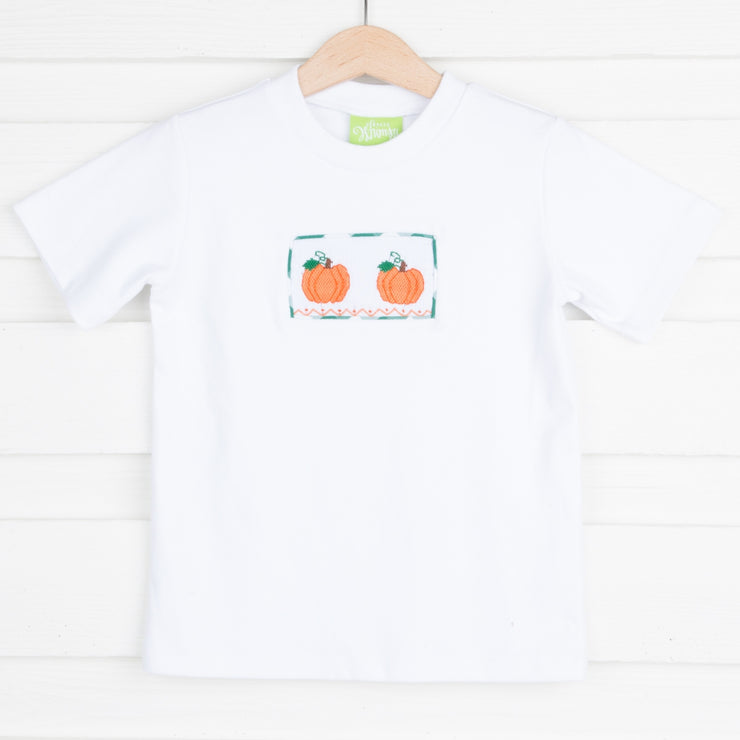 Pumpkin Smocked T-Shirt