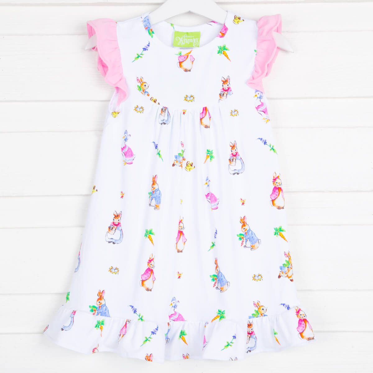 Storybook Bunny Tale Pink Dress