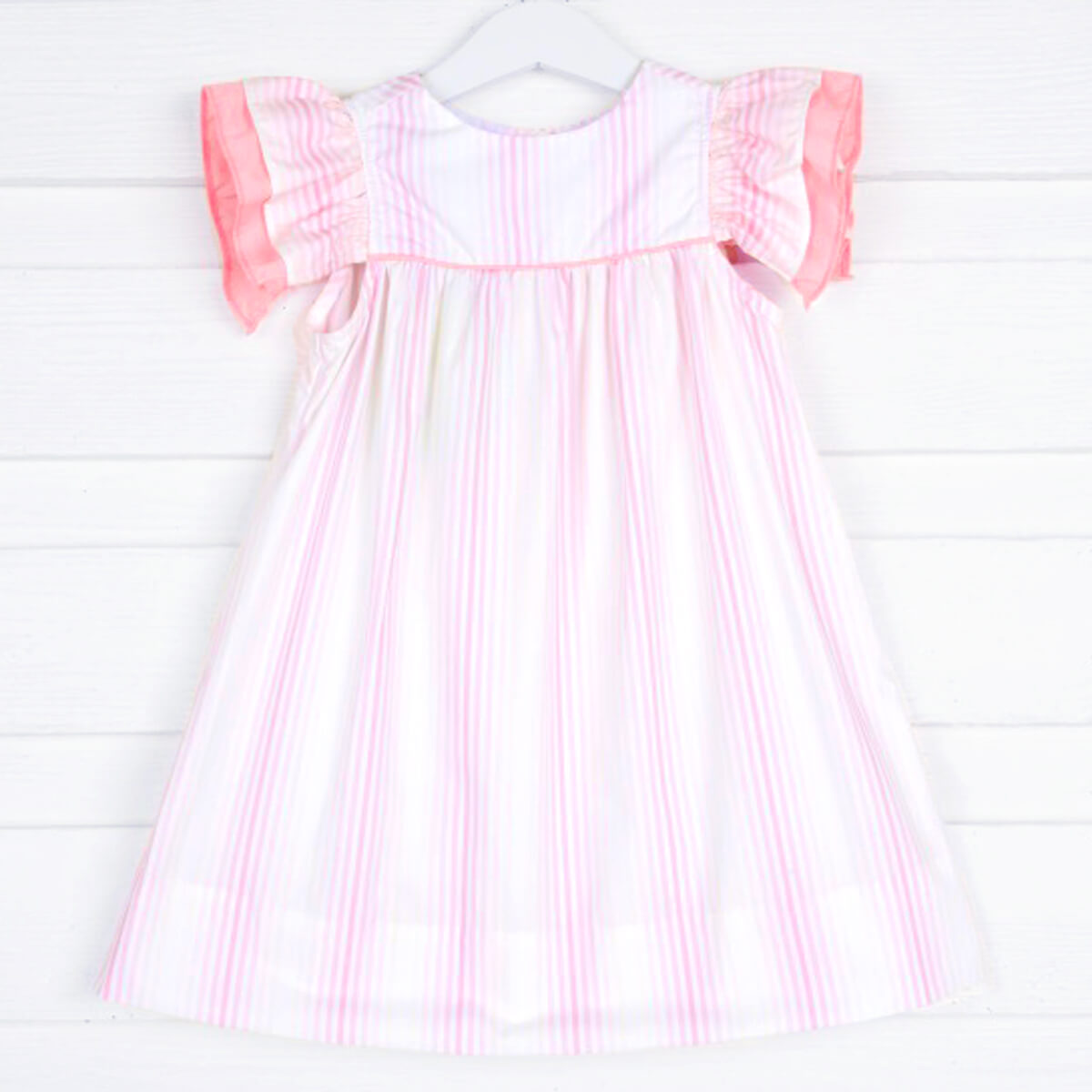 Pink and Yellow Stripe Maeve Dress