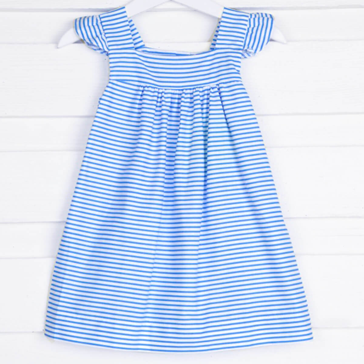 Royal Blue Stripe Amy Dress