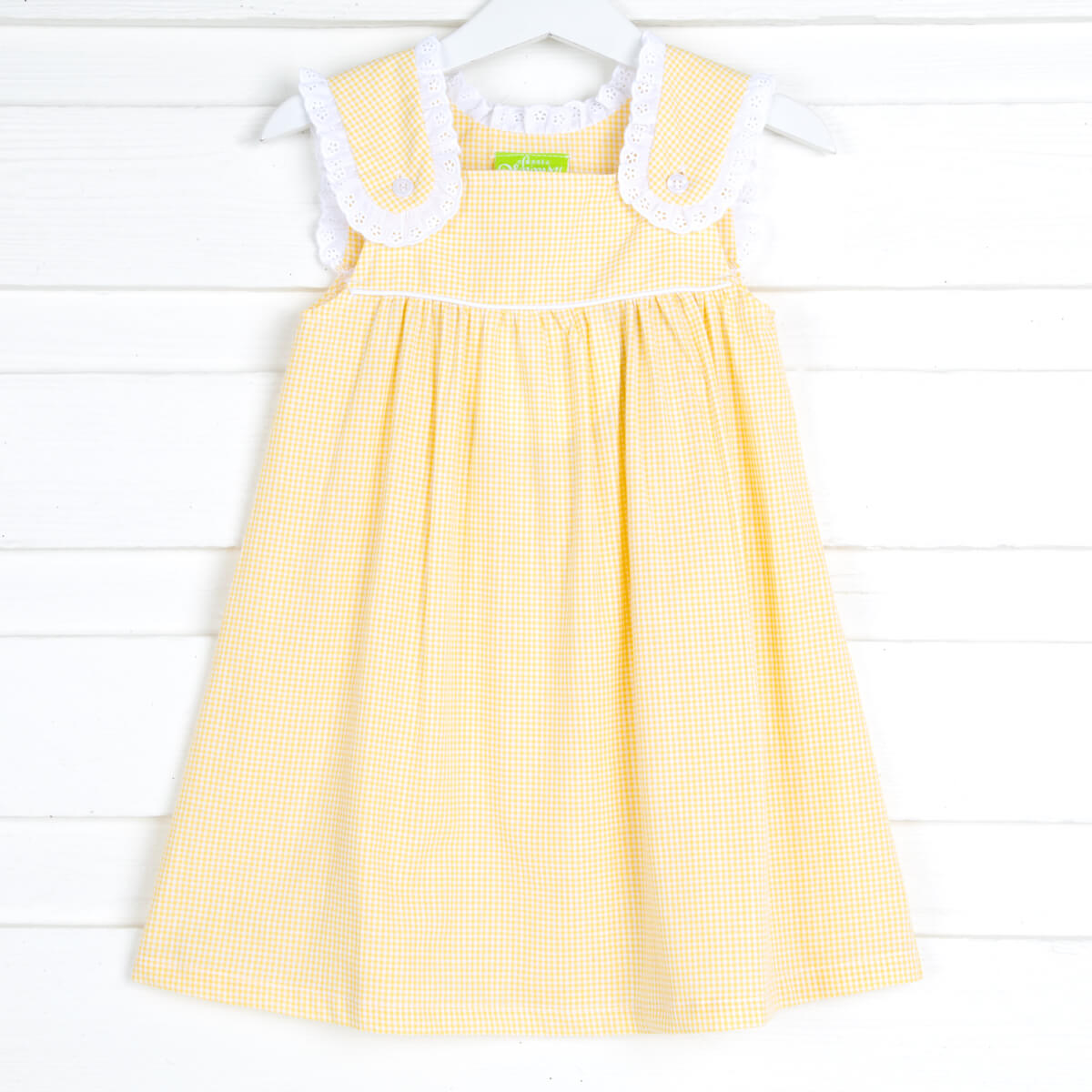 Yellow Gingham Lulu Dress