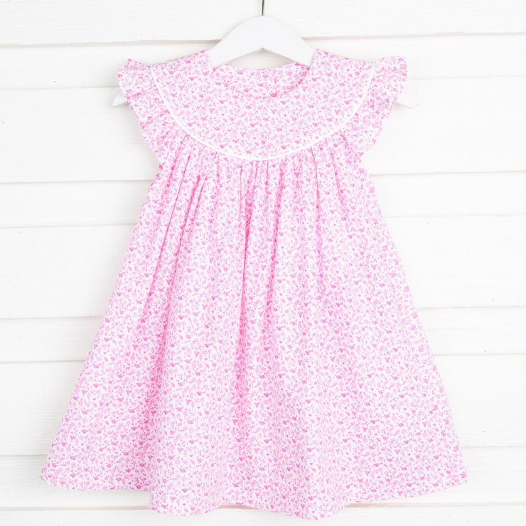 Dainty Floral Lucy Dress Pink 