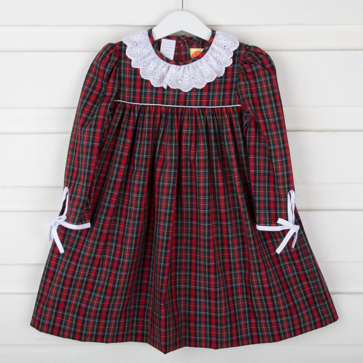 Christmas Eve Plaid Virginia Dress