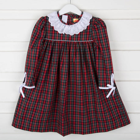 Christmas Eve Plaid Virginia Dress