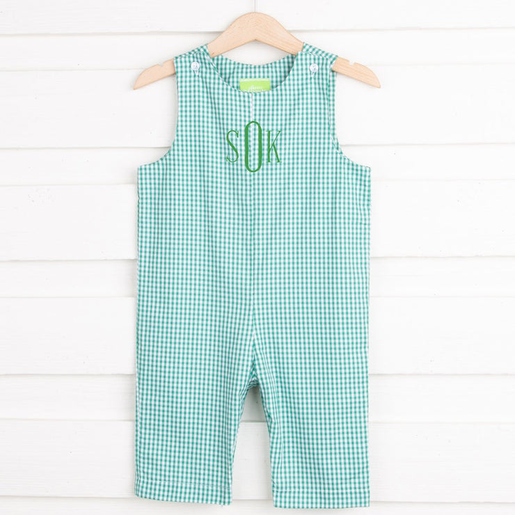 Grass Gingham Longall