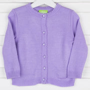 Lilac Button Up Sweater 