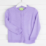 Lilac Button Up Sweater