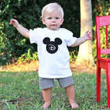 Mouse Ears Applique Shirt White