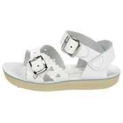 White Sweetheart Sandals