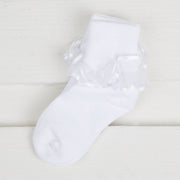 Frilly Lace White Socks 