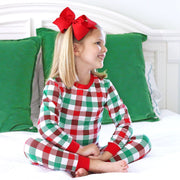 Holiday Check Knit Pajamas